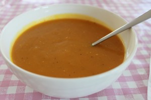 Pompoensoep-kokos-kerrie