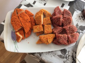 Gourmetten-schnitzels
