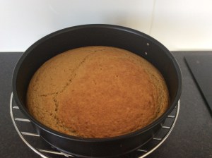 Witte bonen-kokoscake