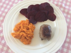 Geroosterde-rode-bietjes-zoete-aardappelpuree