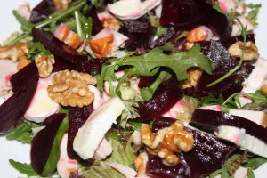 Salade met rode biet en kip_lovetocookhealthy