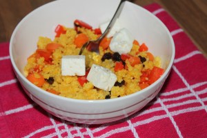Couscous met kurkuma en feta-lovetocookhealthy (3)