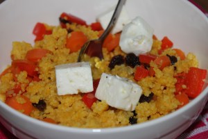 Couscous met kurkuma en feta-lovetocookhealthy (4)