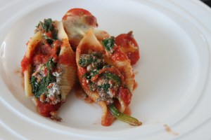 Pastaschelpen met ricotta en gehakt-lovetocookhealthy (5)