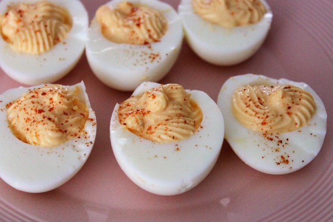 Gezonde gevulde eieren zonder mayonaise