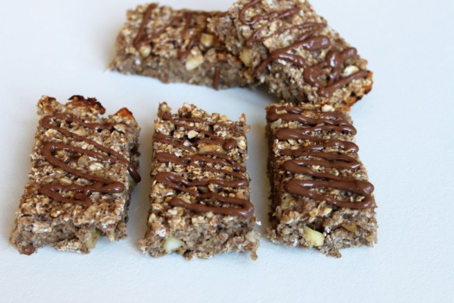 Mueslirepen met chocolade