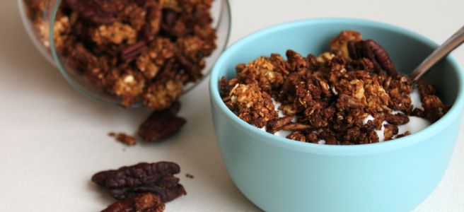 Pumpkin spice granola