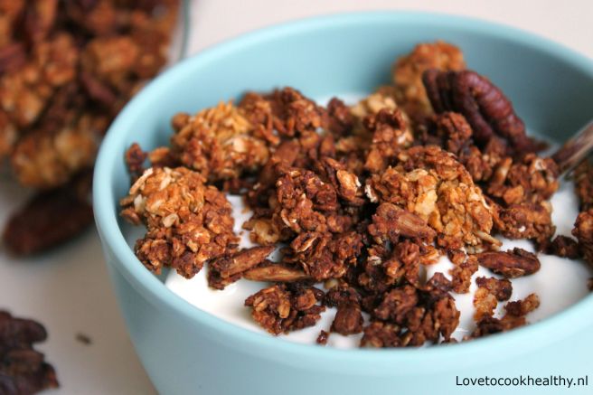 Pumpkin spice granola