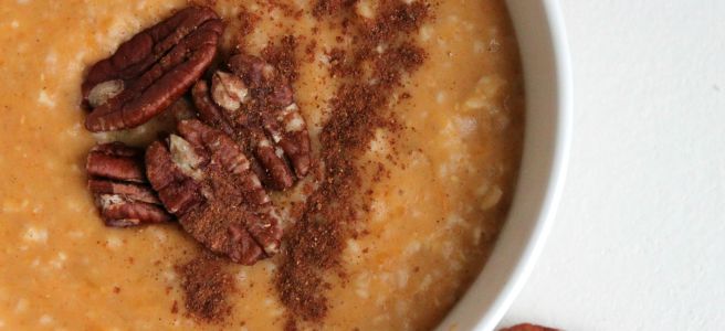 Pumpkin spice oats