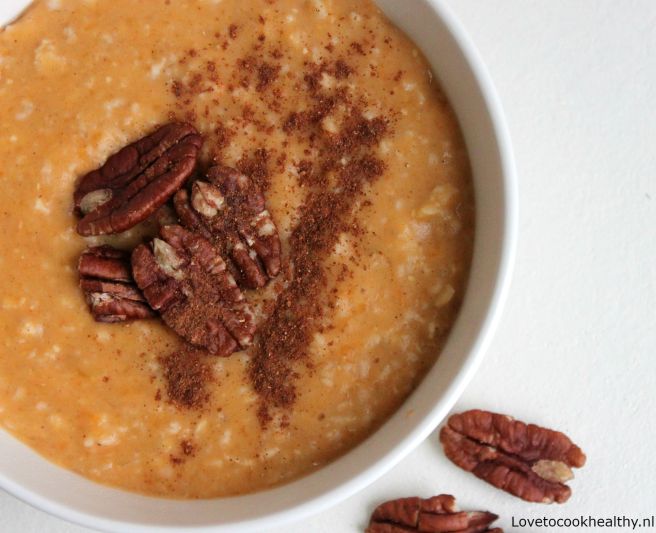 Pumpkin spice oats