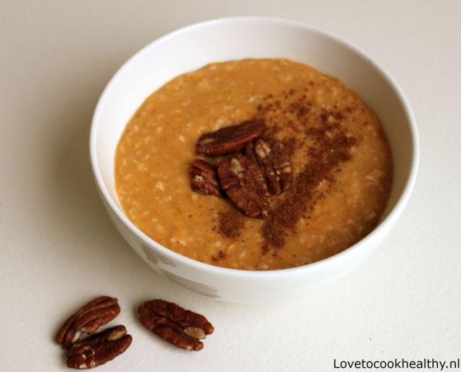 Pumpkin spice oats