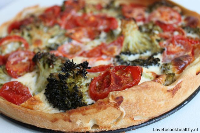 Broccoli tomatenquiche