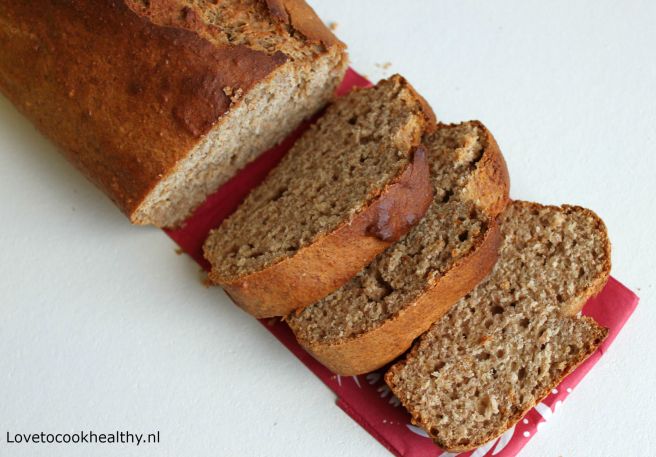 Peanut butter banana bread