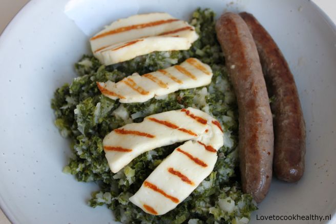 Skinny stamppot boerenkool