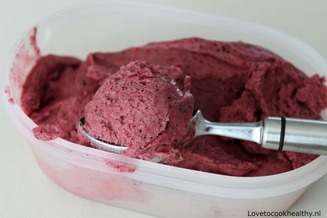 Nicecream bosvruchten bananenijs