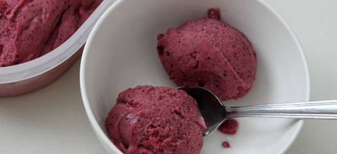 Nicecream bosvruchten bananenijs