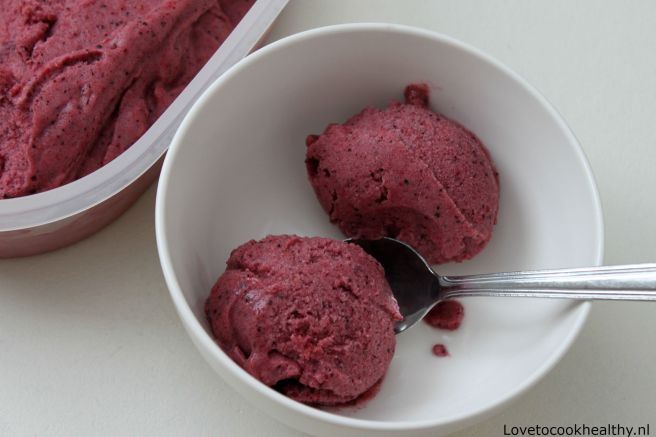 Nicecream bosvruchten bananenijs