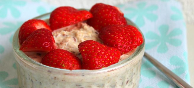 After workout havermout ontbijt