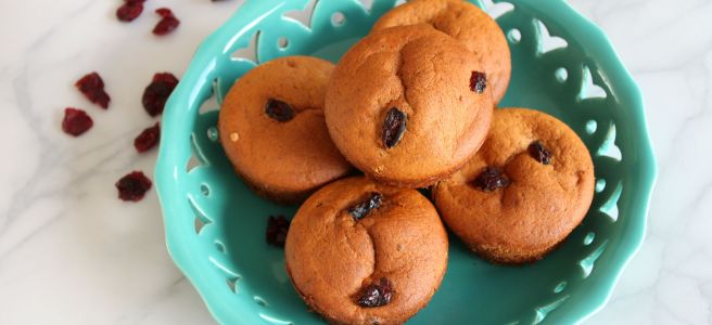 Cranberry muffins