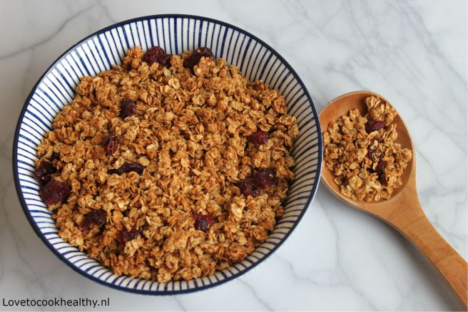 Homemade granola