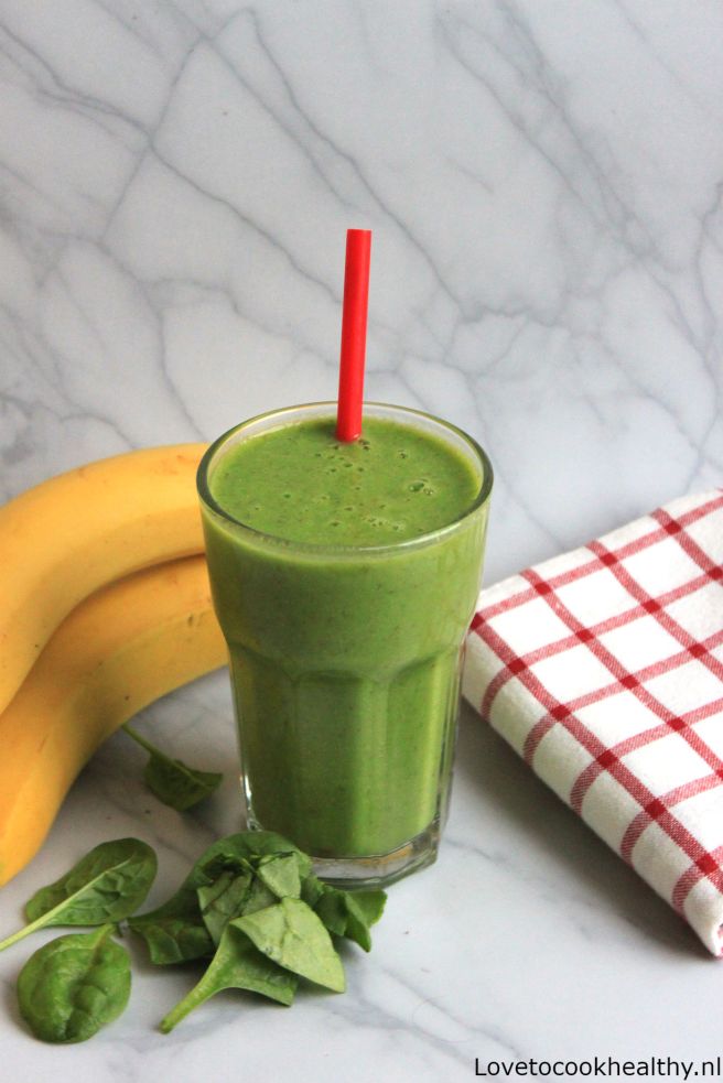 Groene ontbijtsmoothie