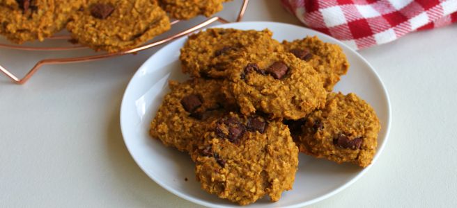 Healthy pompoenkoekjes