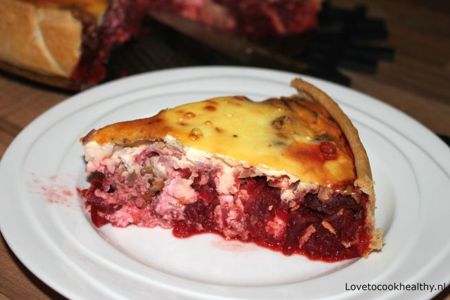 Rode bietenquiche