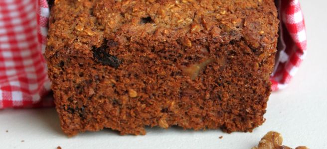 Havermout appelmoescake