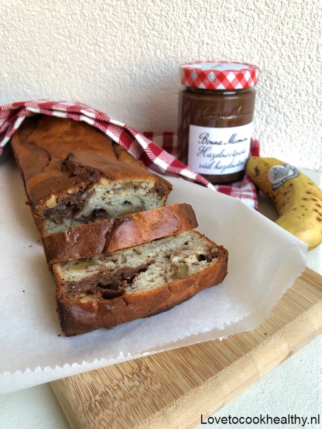 Bananenbrood-hazelnootpasta-marble-lovetocookhealthy