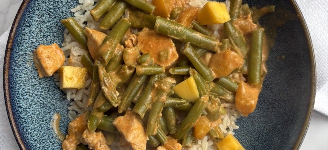 Massaman curry met mango