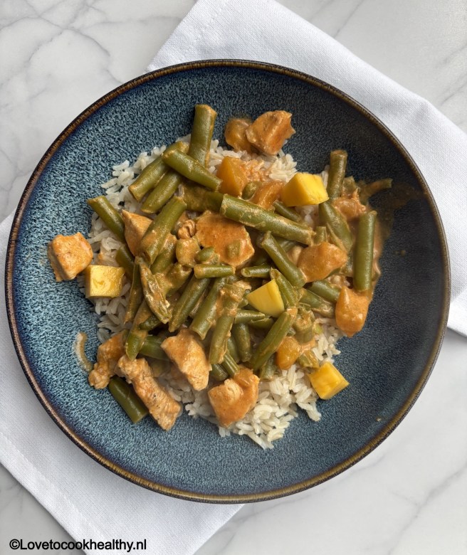 Massaman curry met mango