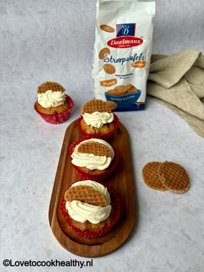 Stroopwafel cup cakes.