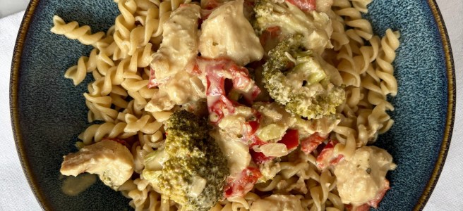 Slowcooker romige kip